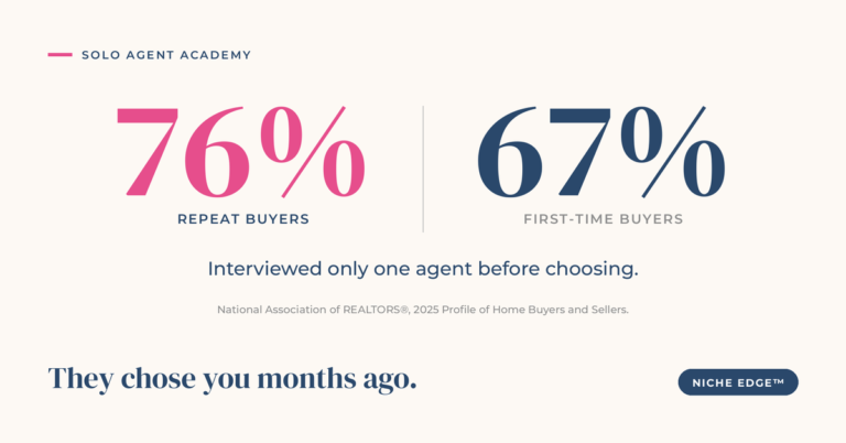 Recognition Happens Before the Conversation - Solo Agent Academy article